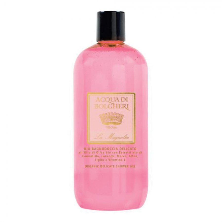 Acqua di Bolgheri Bio Bagno Doccia La Magnolia - Detergente Corpo Floreale 500 ML - farmacia187.it