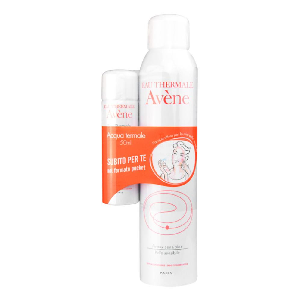 EAU THERMALE AVENE KIT ACQUA TERMALE SPRAY 300 ML + 50 ML - farmacia187.it