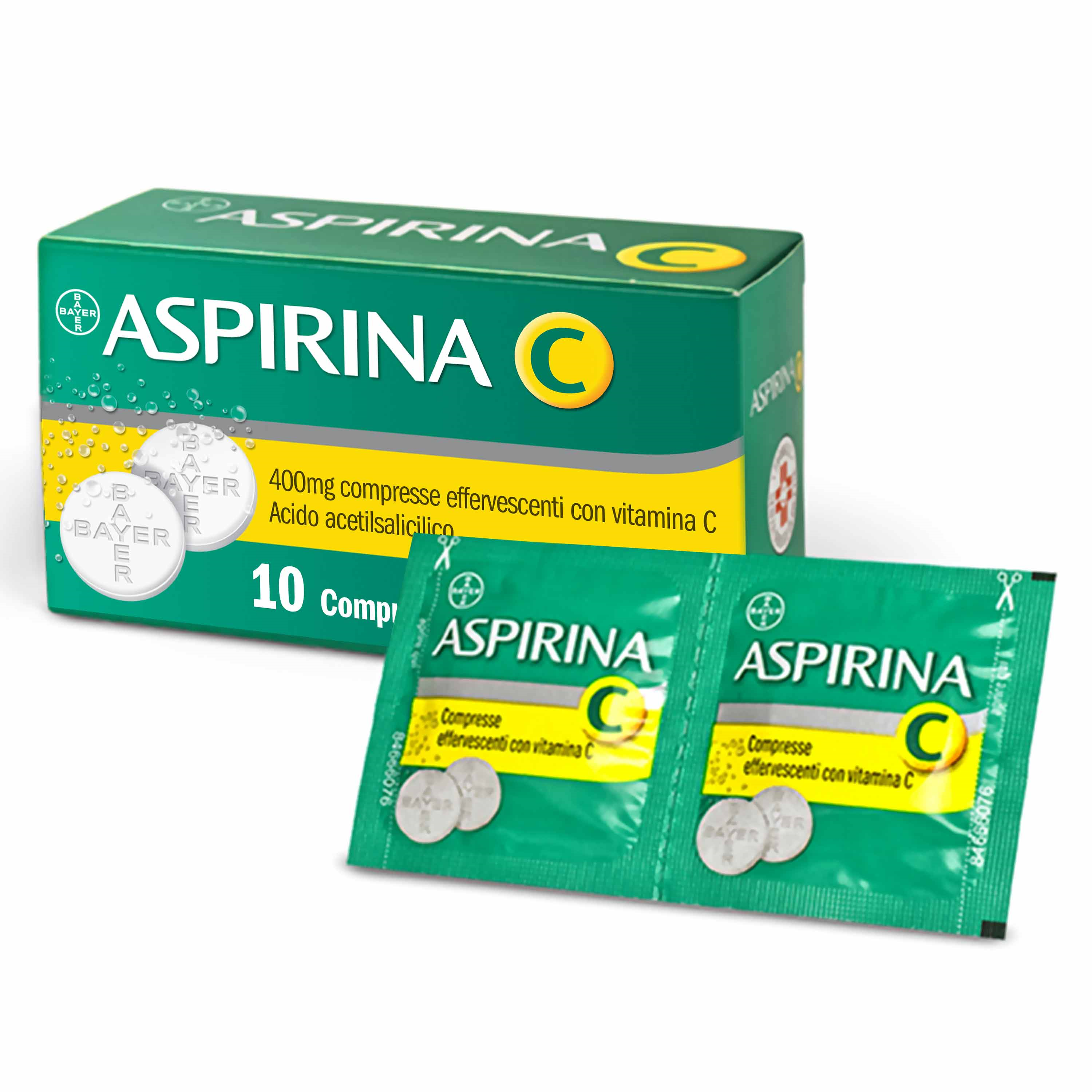 ASPIRINA C*10CPR EFF 400+240MG - farmacia187.it