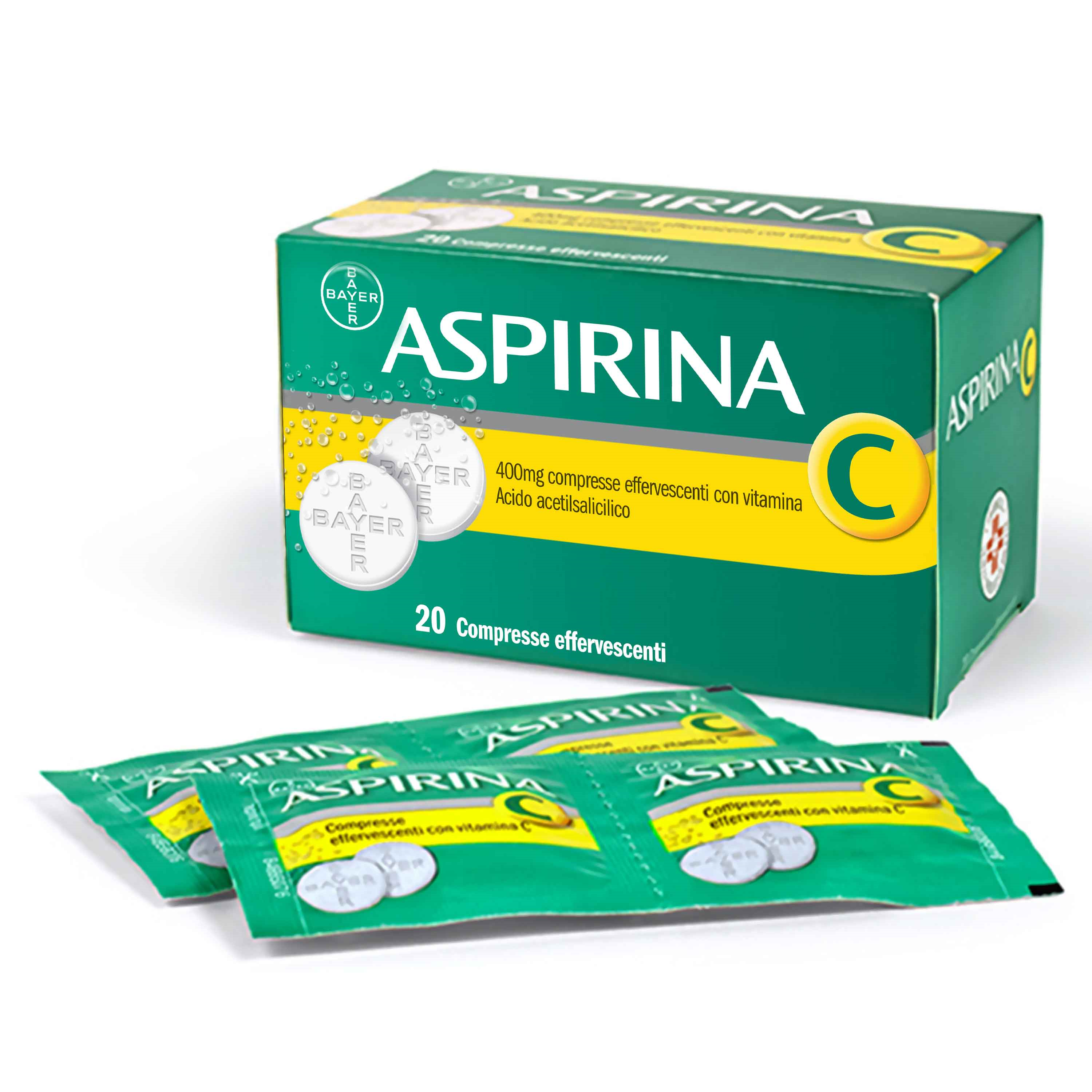 ASPIRINA C*20CPR EFF 400+240MG - farmacia187.it