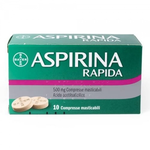 ASPIRINA RAPIDA*10CPRMAST500MG - farmacia187.it
