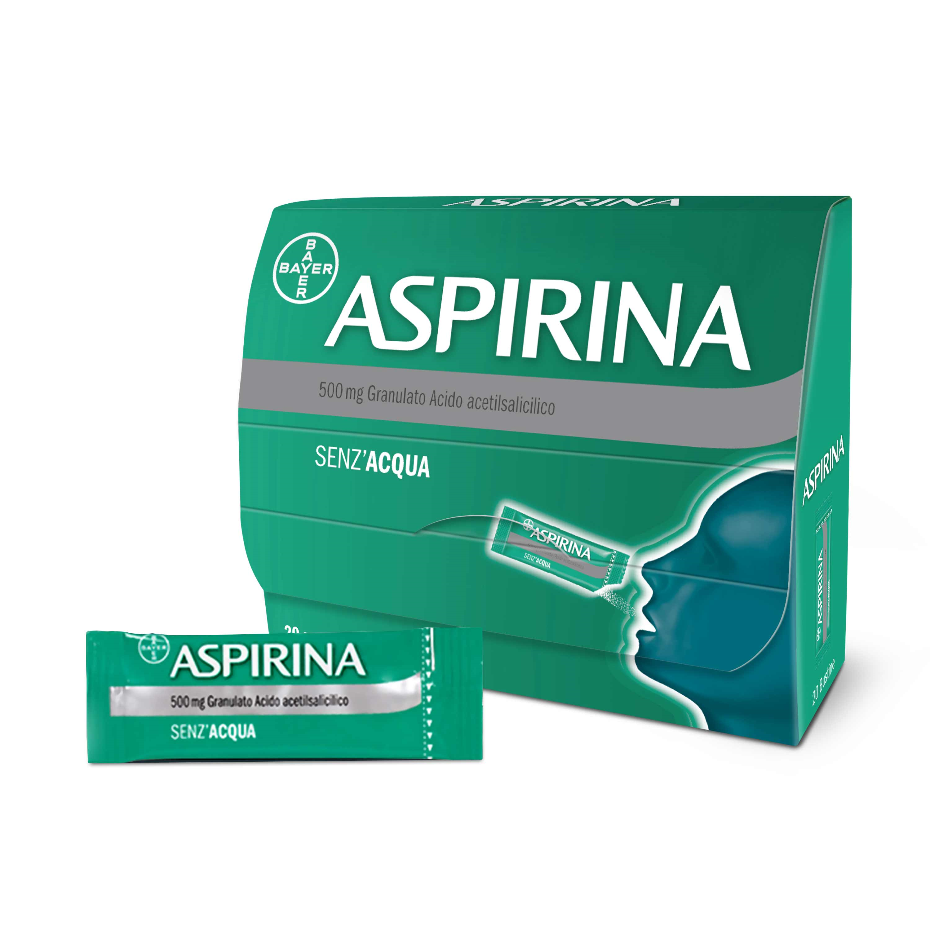 ASPIRINA*OS GRAT 20BUST 500MG - farmacia187.it