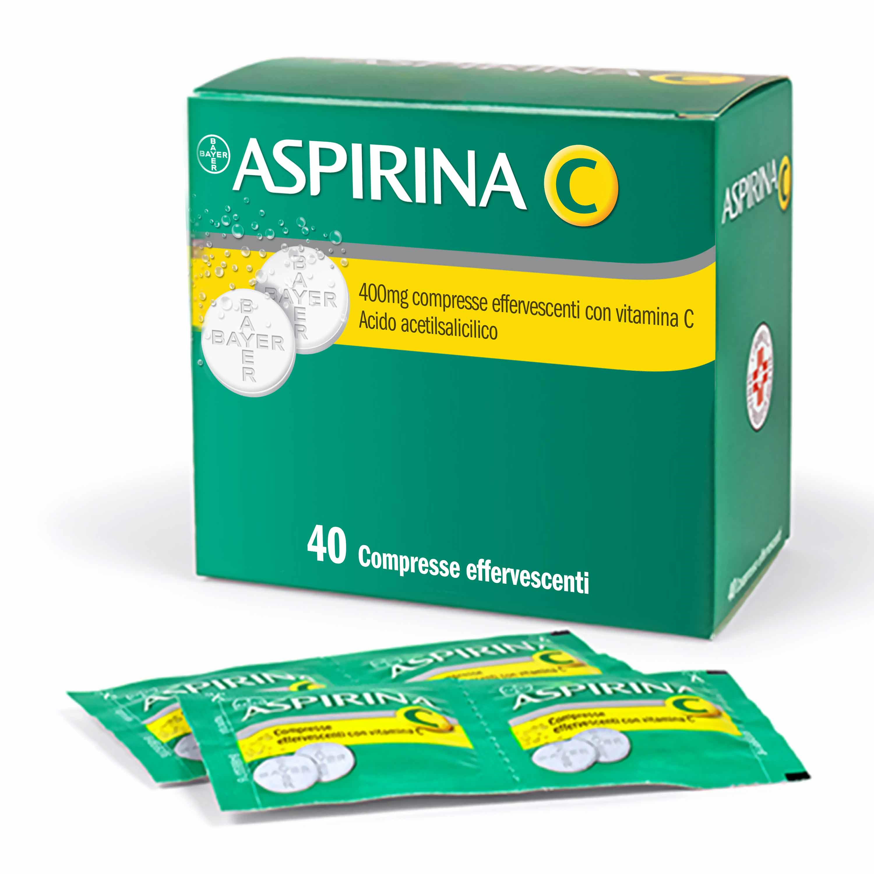 ASPIRINA C*40CPR EFF 400+240MG - farmacia187.it