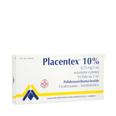 PLACENTEX*SOL CUT 10F 0,75MG - farmacia187.it