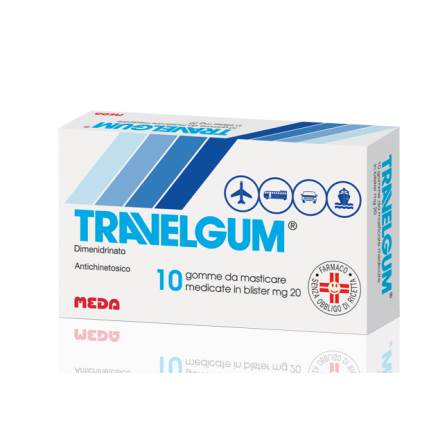 TRAVELGUM*10GOMME MAST 20MG - farmacia187.it