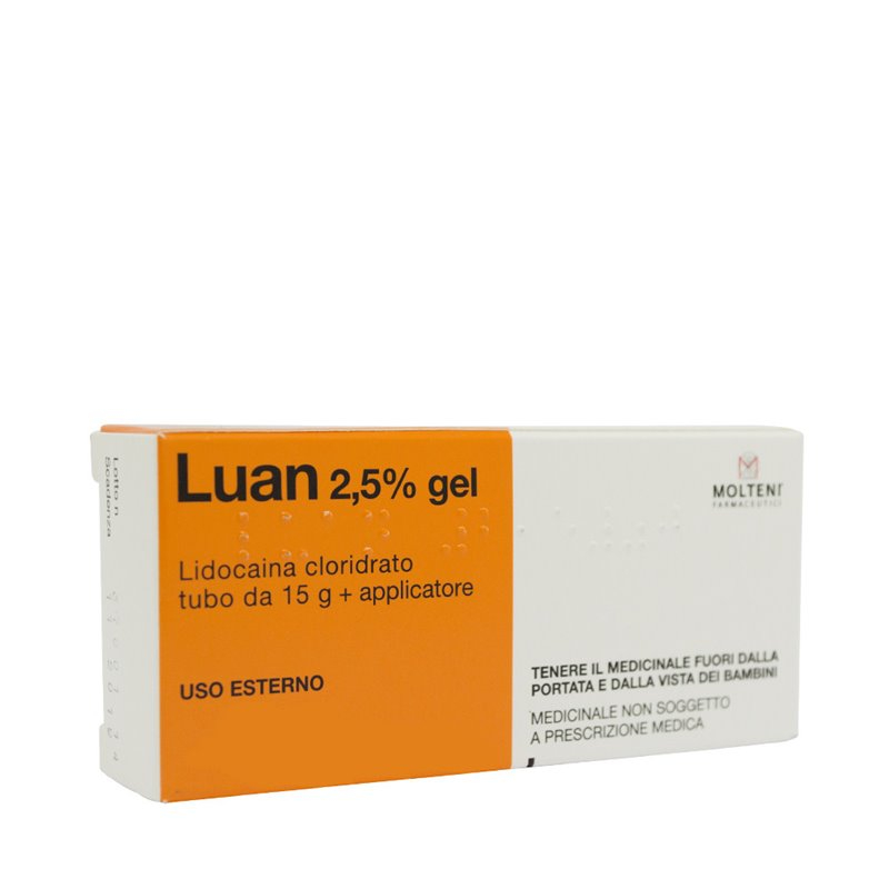 LUAN*GEL 15G 2,5%+APPLICATORE - farmacia187.it