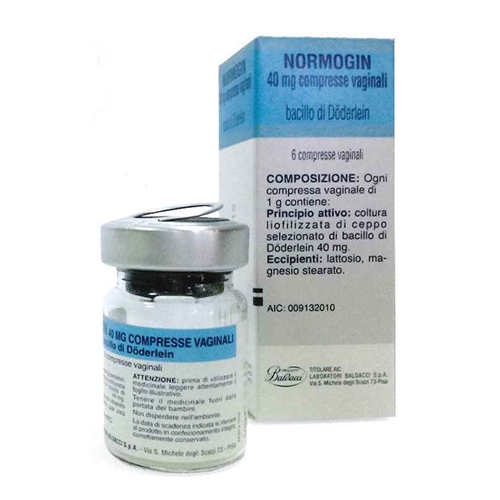 NORMOGIN*6CPR VAG 40MG - farmacia187.it