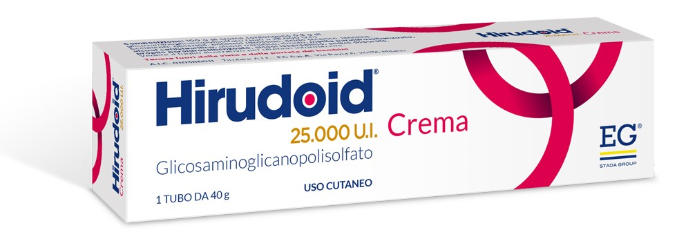 HIRUDOID 25000UI*CREMA 40G - farmacia187.it