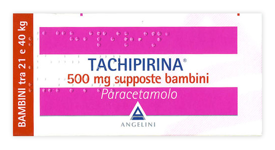 TACHIPIRINA*BB 10SUPP 500MG - farmacia187.it