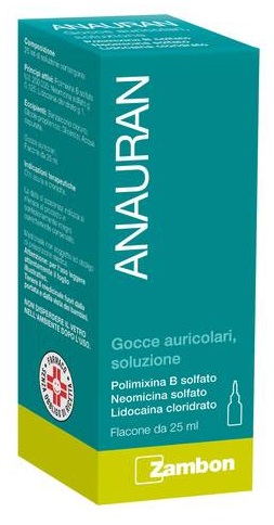 ANAURAN*GTT AURIC FL 25ML - farmacia187.it