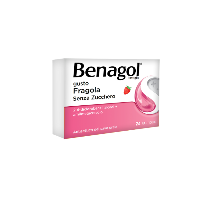 BENAGOL*24PAST FRAGOLA S/Z - farmacia187.it