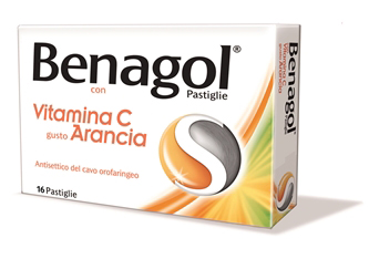 BENAGOL VIT C*16PAST ARANCIA - farmacia187.it