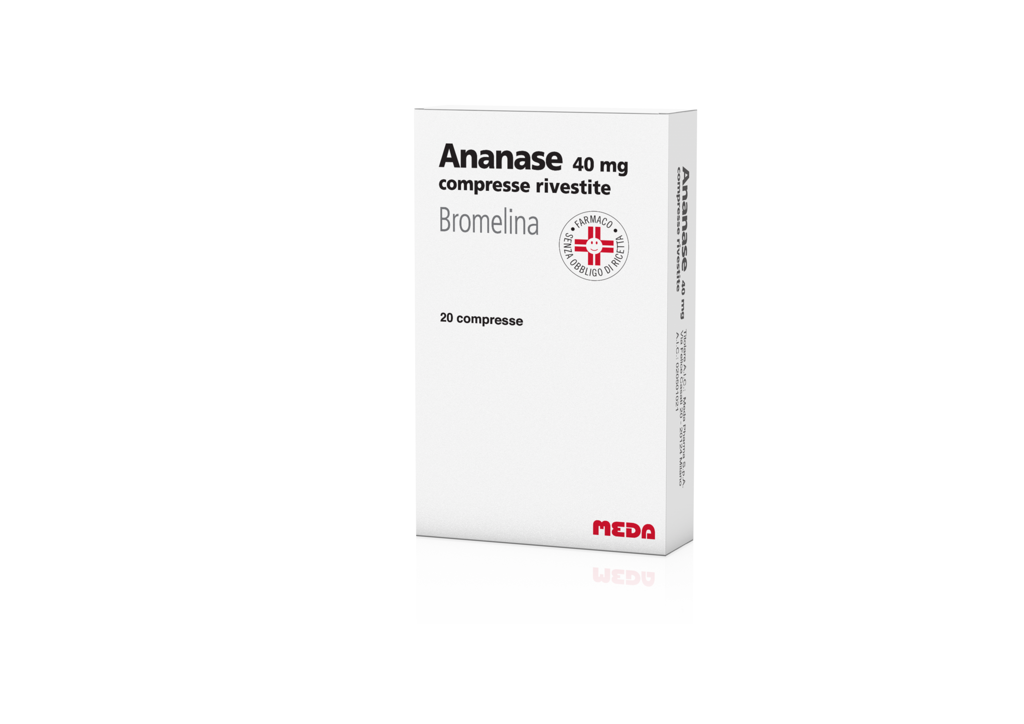 ANANASE*20CPR RIV 40MG - farmacia187.it