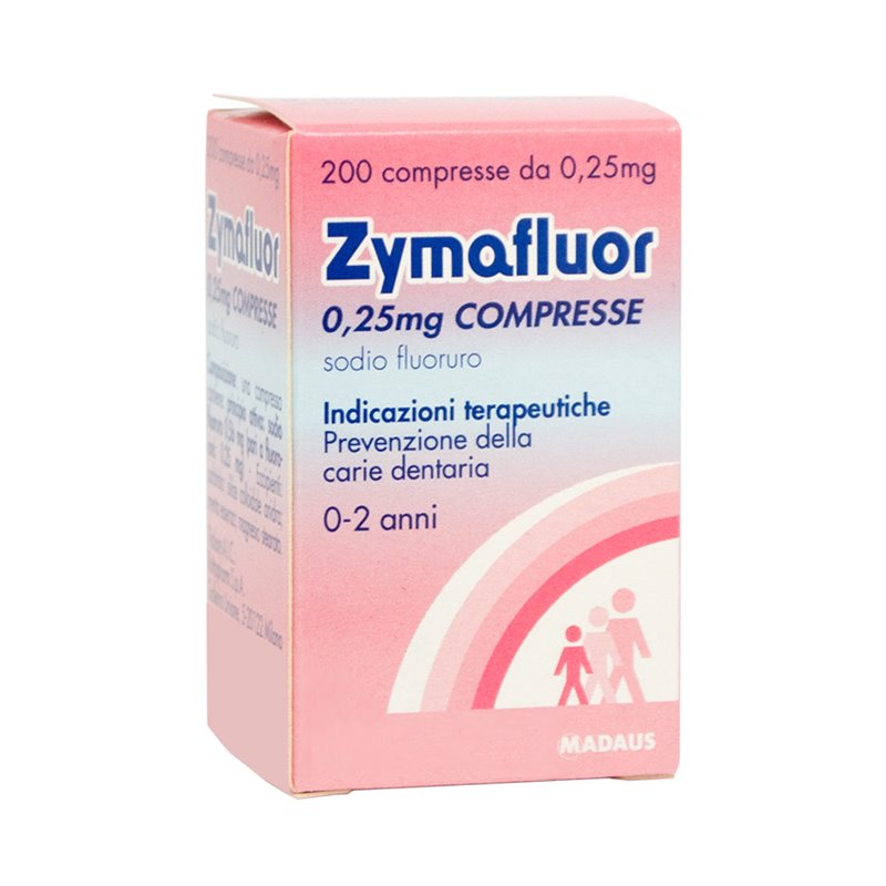 ZYMAFLUOR*200CPR 0,25MG - farmacia187.it