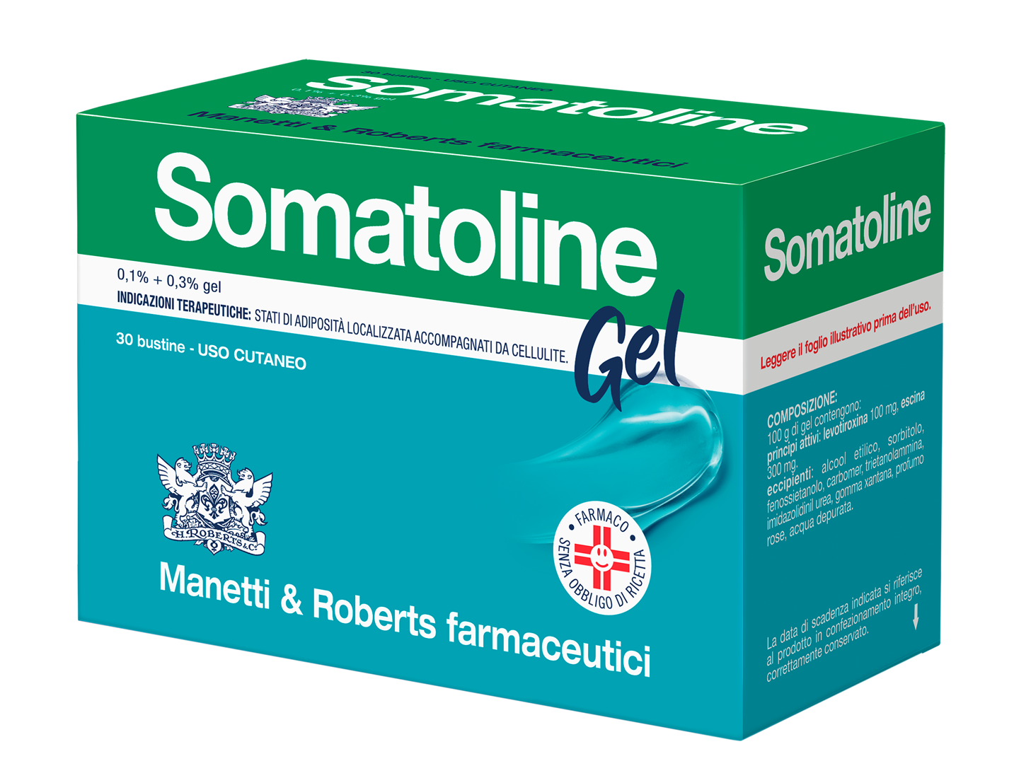 SOMATOLINE*GEL 30BUST 10G - farmacia187.it