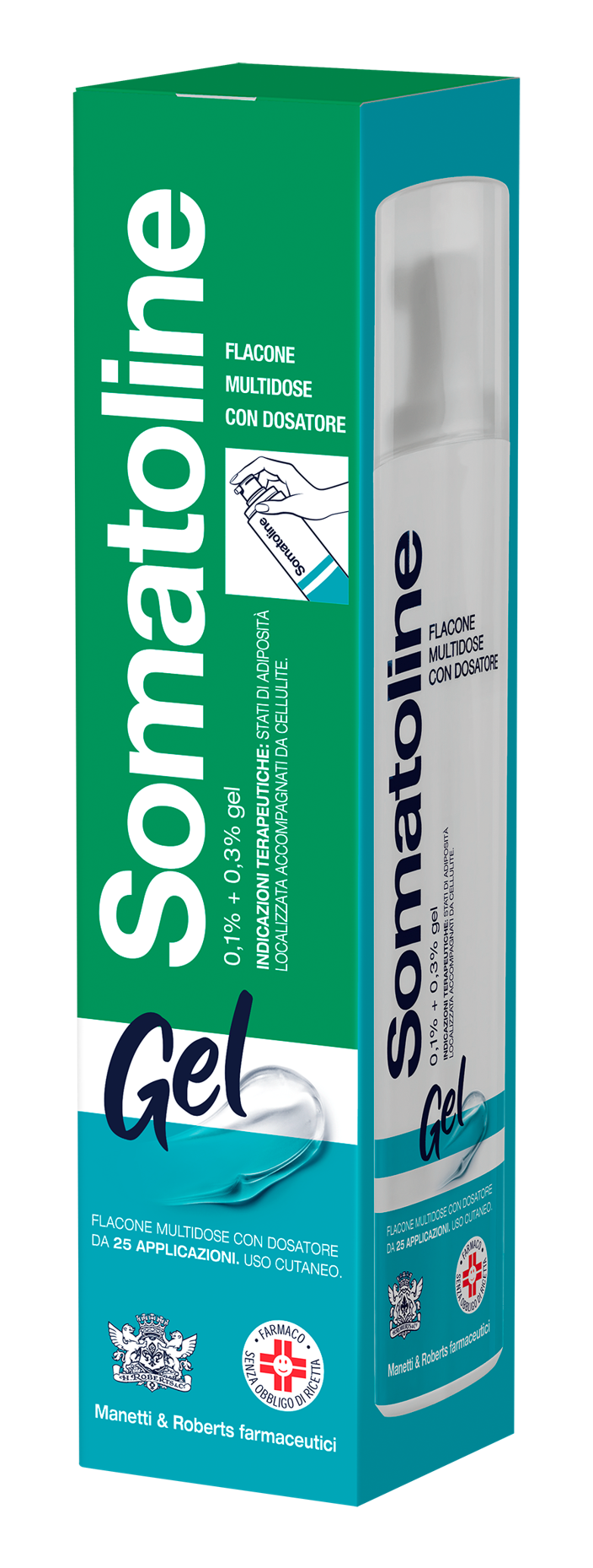 SOMATOLINE*GEL 250ML 0,15+0,3% - farmacia187.it