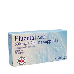 FLUENTAL*AD 10SUPP 500MG+200MG - farmacia187.it