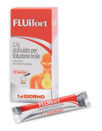 FLUIFORT*10BUST GRAT 2,7G - farmacia187.it