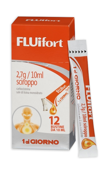 FLUIFORT*SCIR 12BUST 2,7G/10ML - farmacia187.it