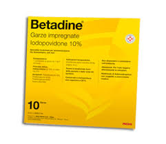 BETADINE*10GARZE IMPREGN 10x10 - farmacia187.it