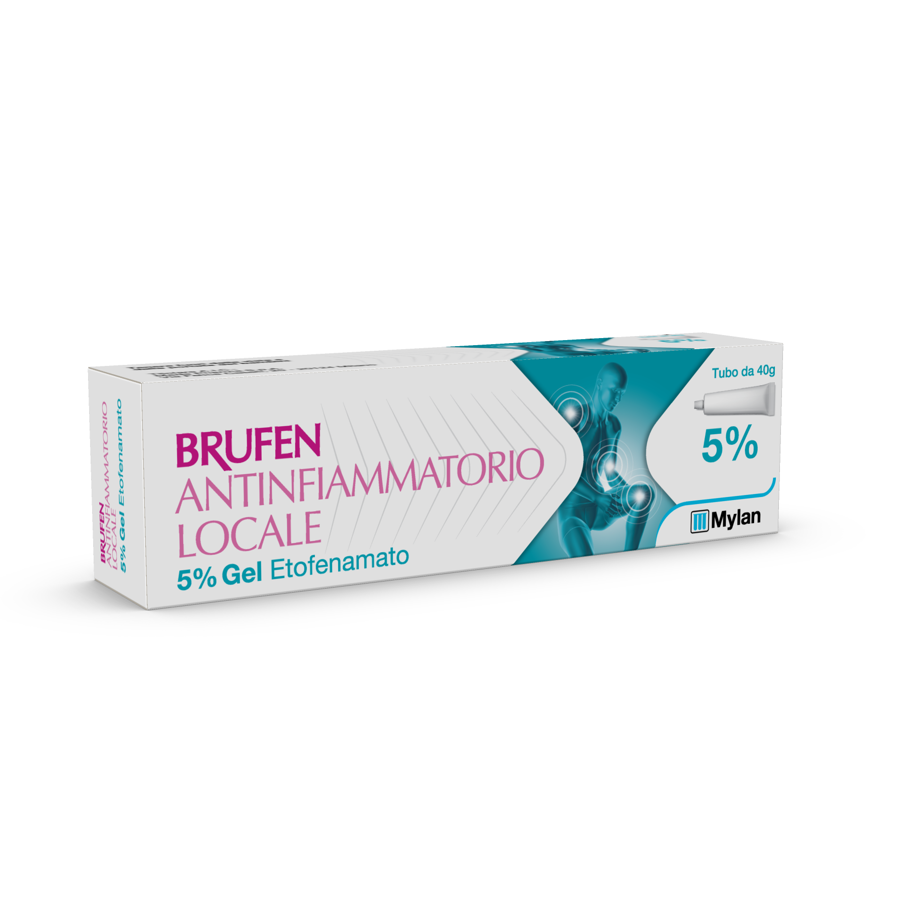 BRUFEN ANTINFIAMMAT*GEL 40G 5% - farmacia187.it