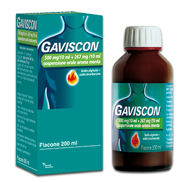 GAVISCON*OS 500+267MG/10ML MEN - farmacia187.it