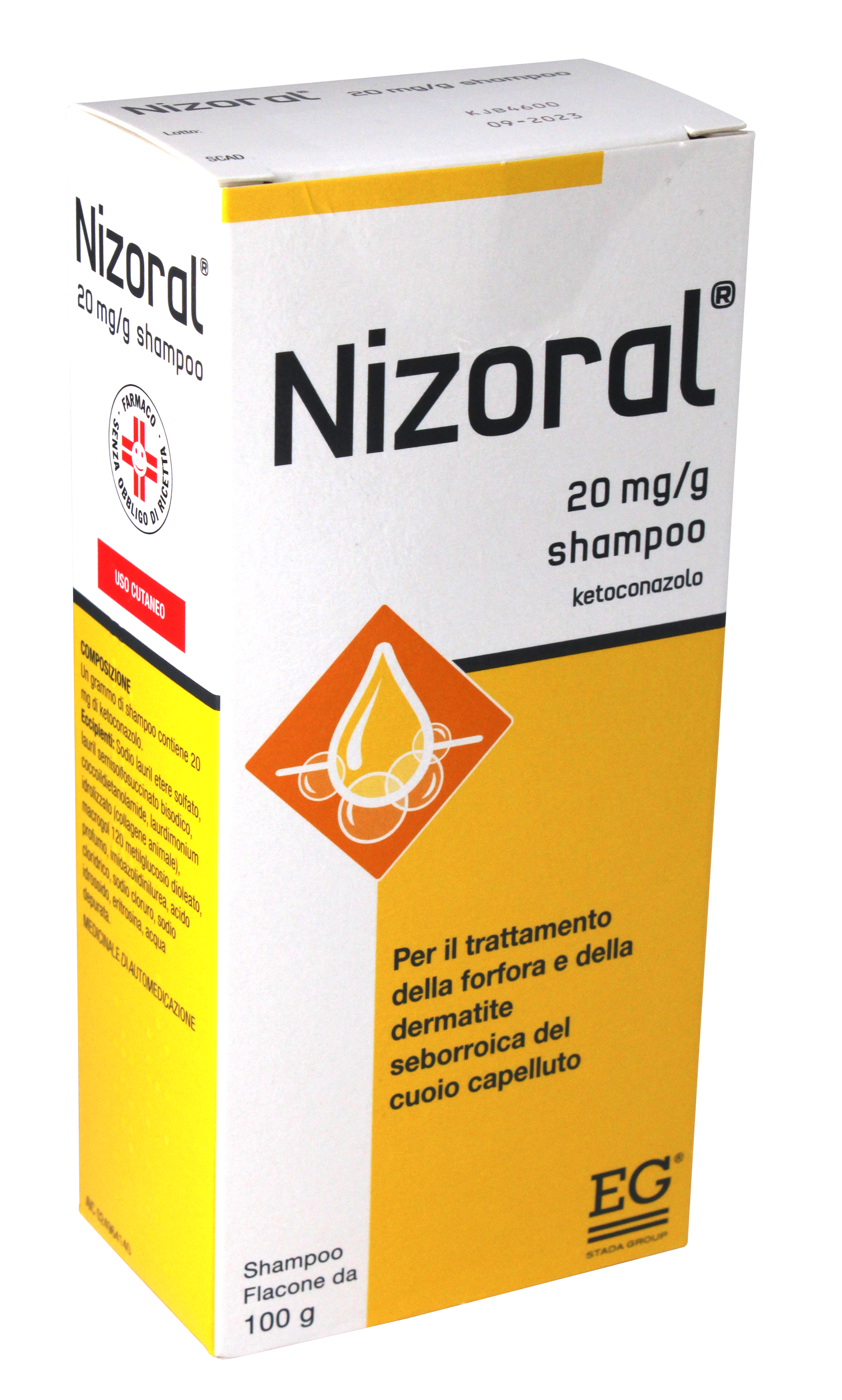 NIZORAL*SHAMPOO FL 100G 20MG/G - farmacia187.it