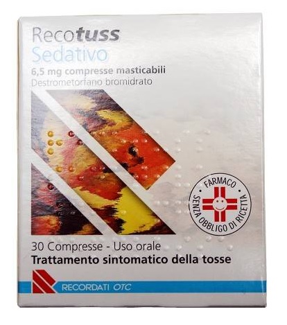 RECOTUSS SEDAT*30CPR MAST6,5MG - farmacia187.it