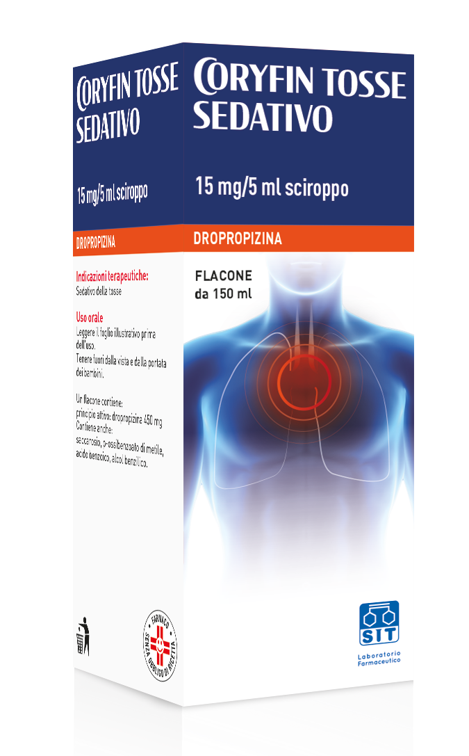 CORYFIN TOSSE SE*150ML15MG/5ML - farmacia187.it