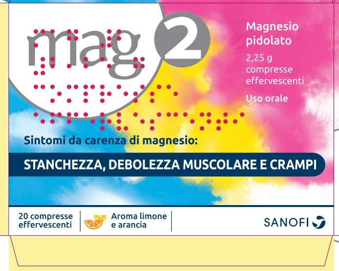 MAG 2*20CPR EFF 2,25G - farmacia187.it