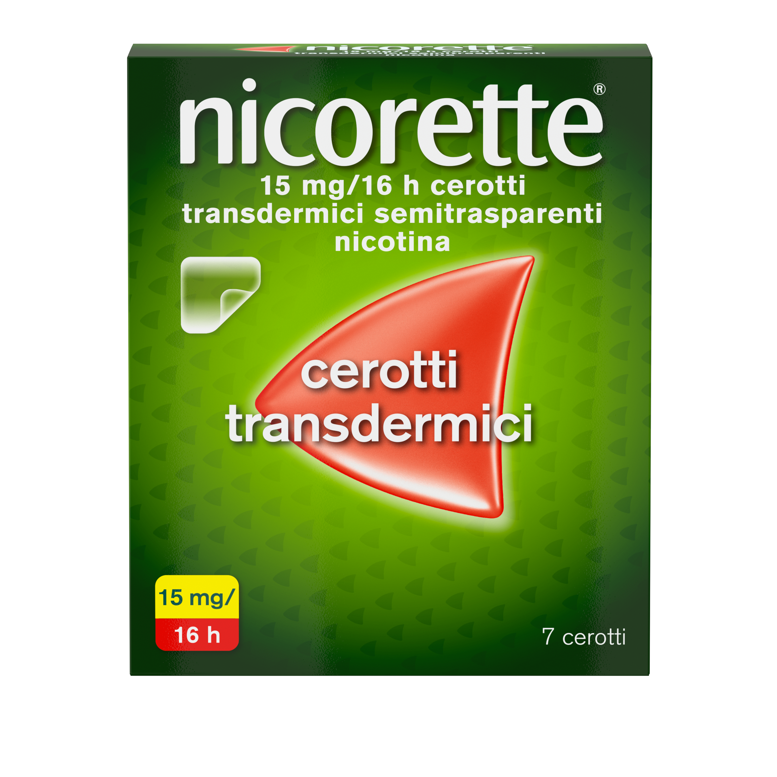 NICORETTE*7CER TRANSD 15MG/16H - farmacia187.it
