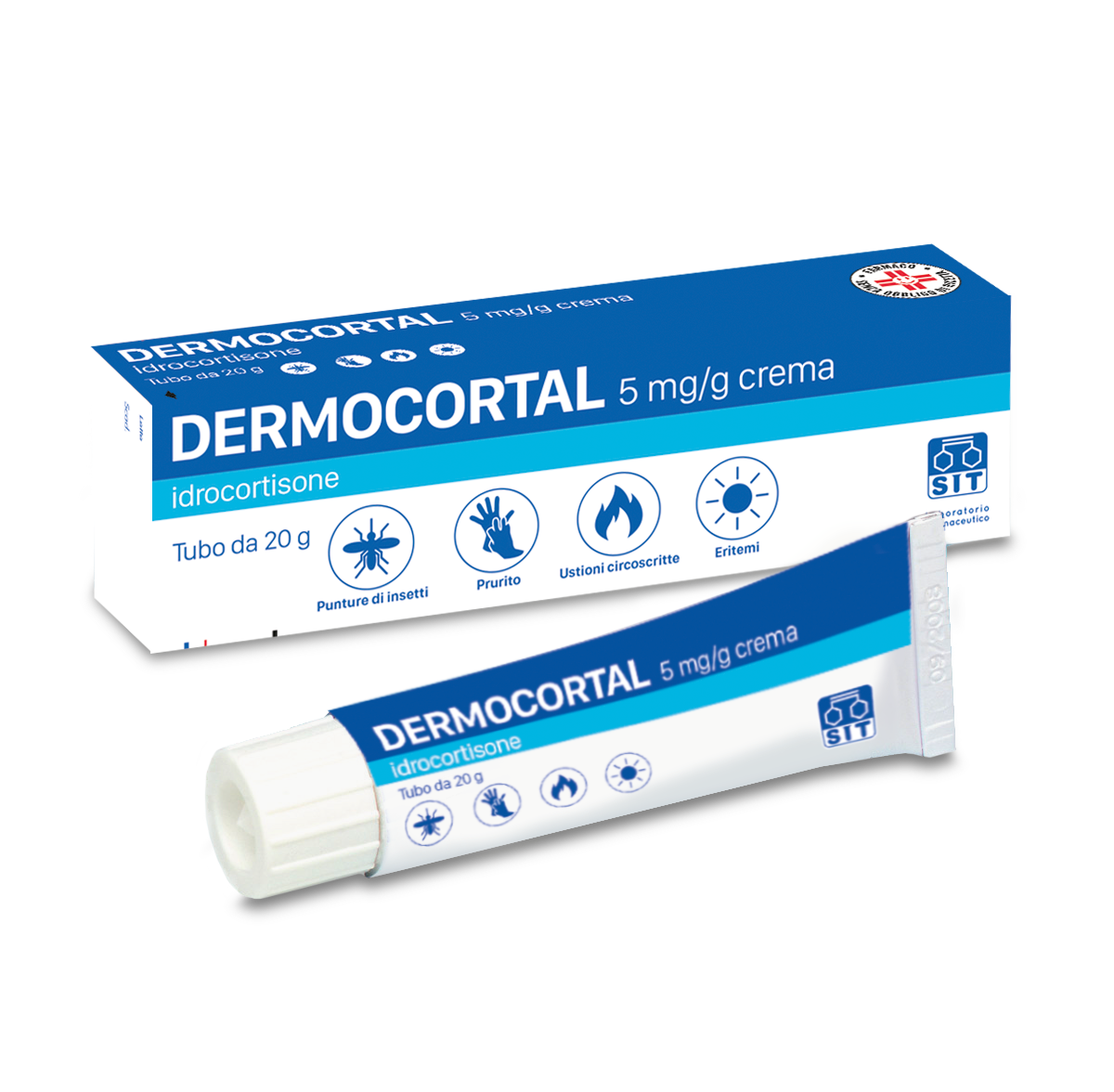 DERMOCORTAL*CREMA 20G 0,5% - farmacia187.it