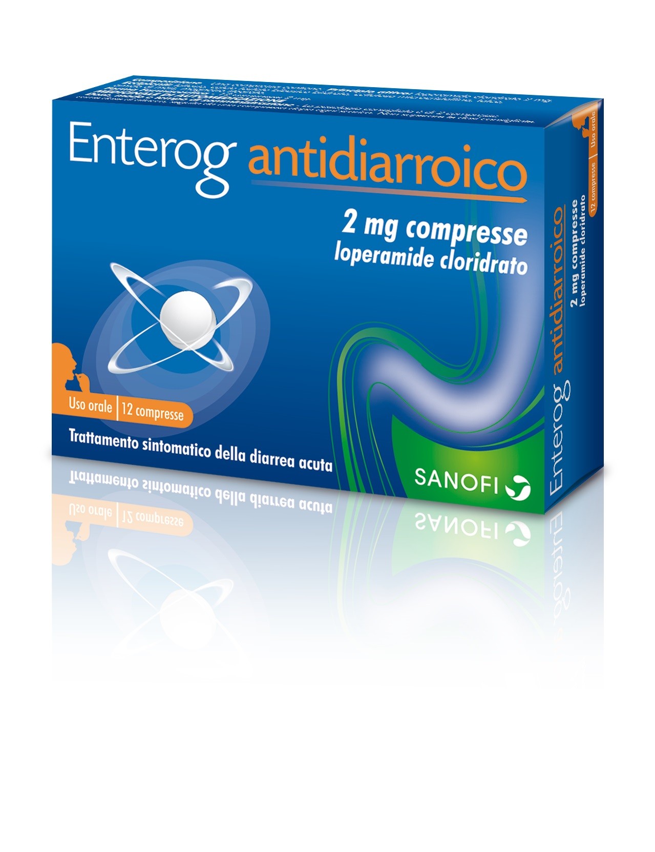 ENTEROG ANTIDIARROICO*12CPR2MG - farmacia187.it