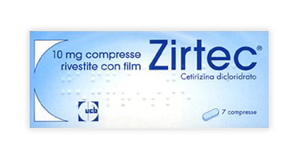 ZIRTEC*7CPR RIV 10MG - farmacia187.it