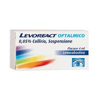 LEVOREACT OFTA*COLL 4ML 0,5MG/ - farmacia187.it