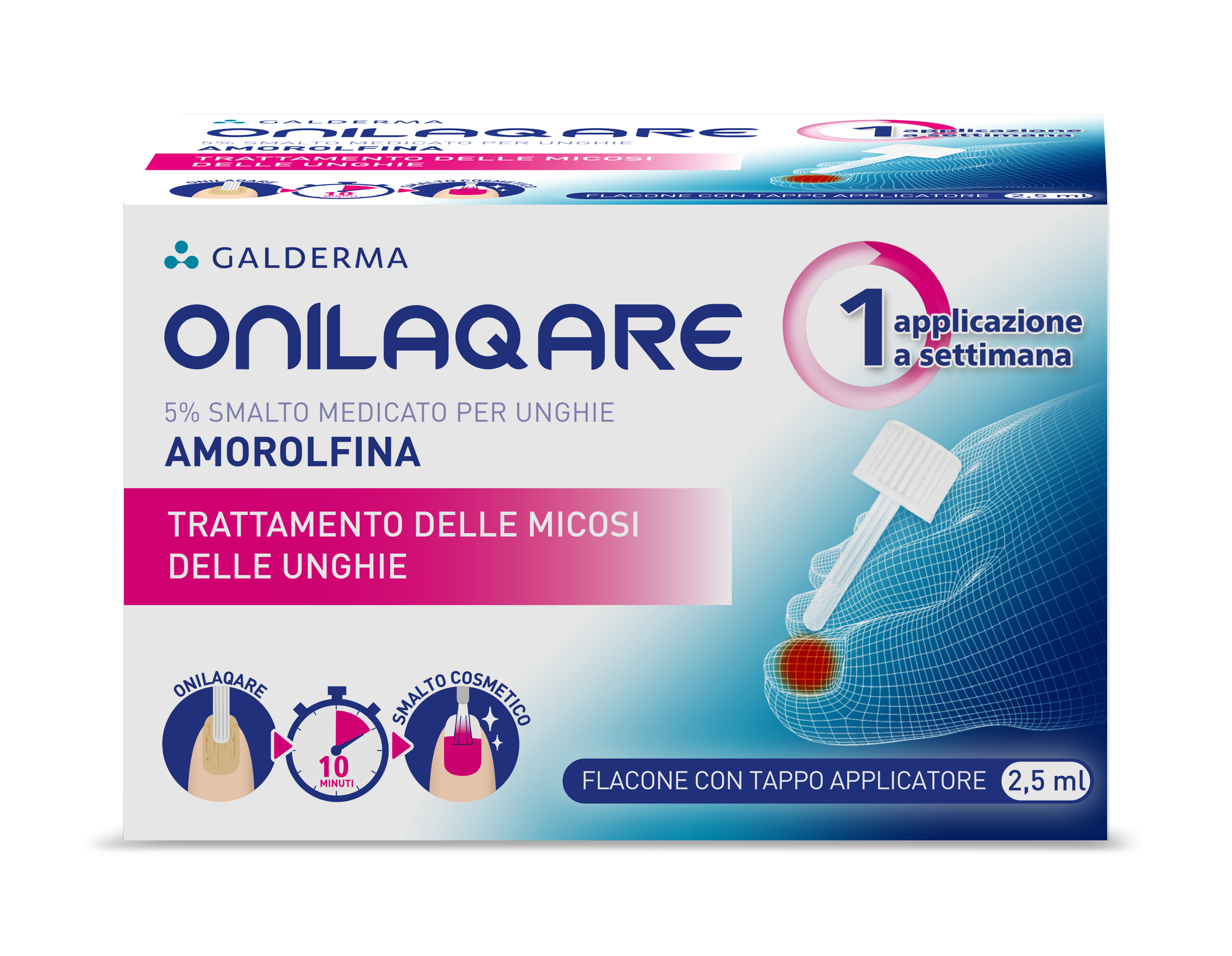 ONILAQARE*SMALTO UNGHIE 2,5ML - farmacia187.it