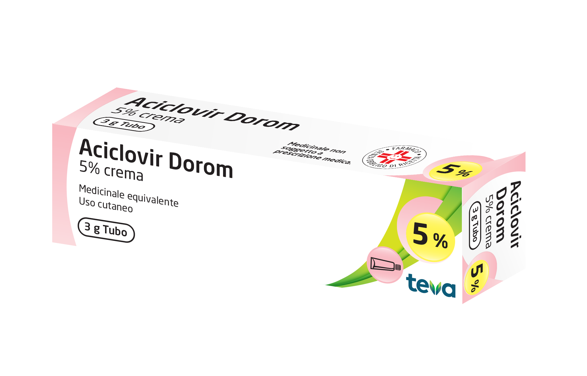 ACICLOVIR DOROM*CREMA 3G 5% - farmacia187.it