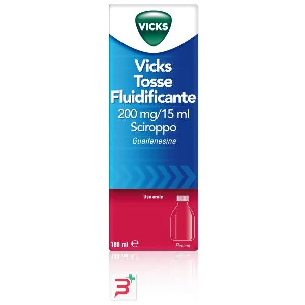 VICKS TOSSE FLUIDIF*FL 180ML - farmacia187.it