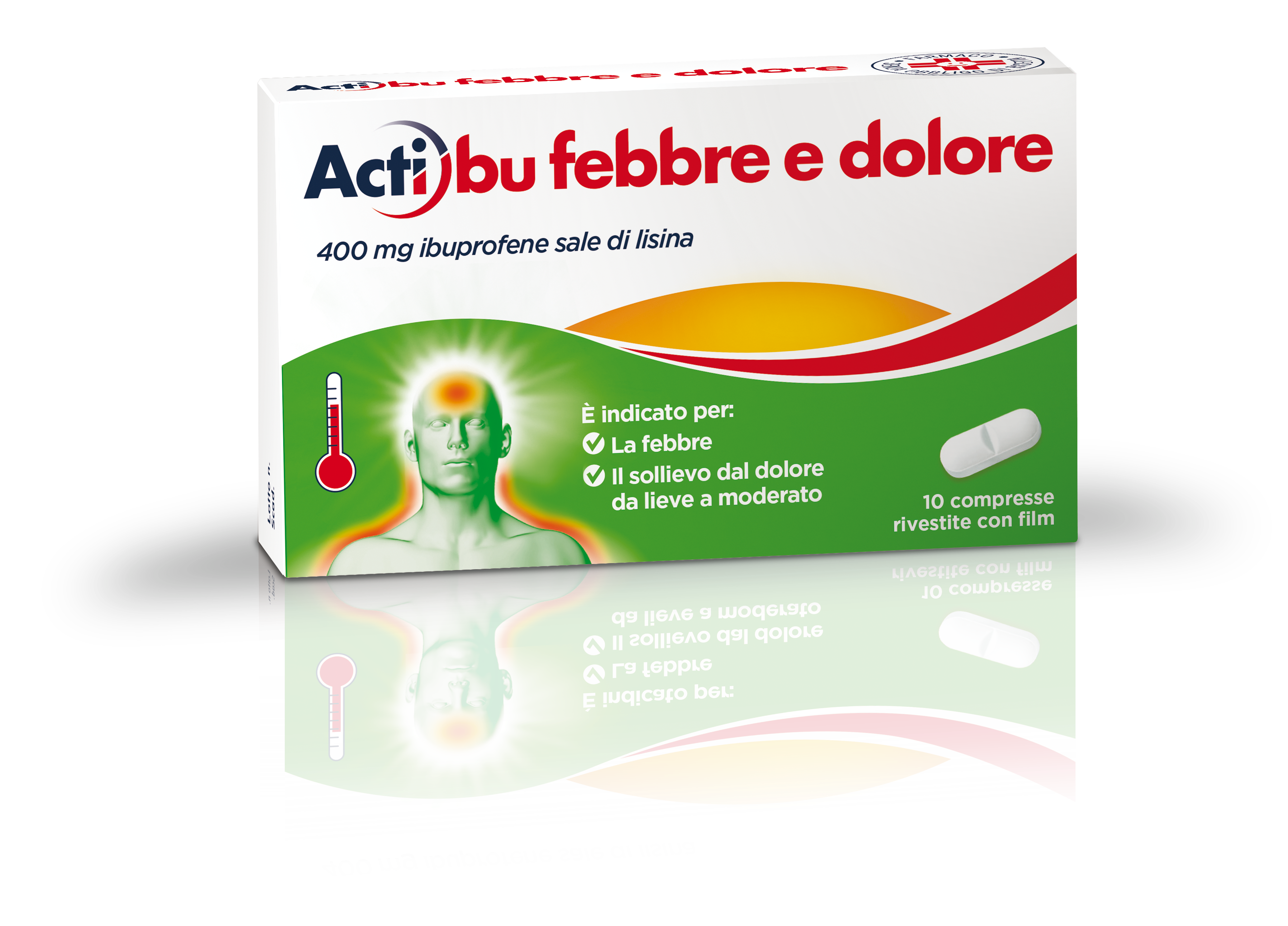 ACTIBU FEBBRE DO*10CPR RIV 400 - farmacia187.it