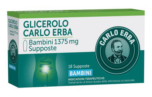 GLICEROLO*BB 18SUPP 1375MG - farmacia187.it