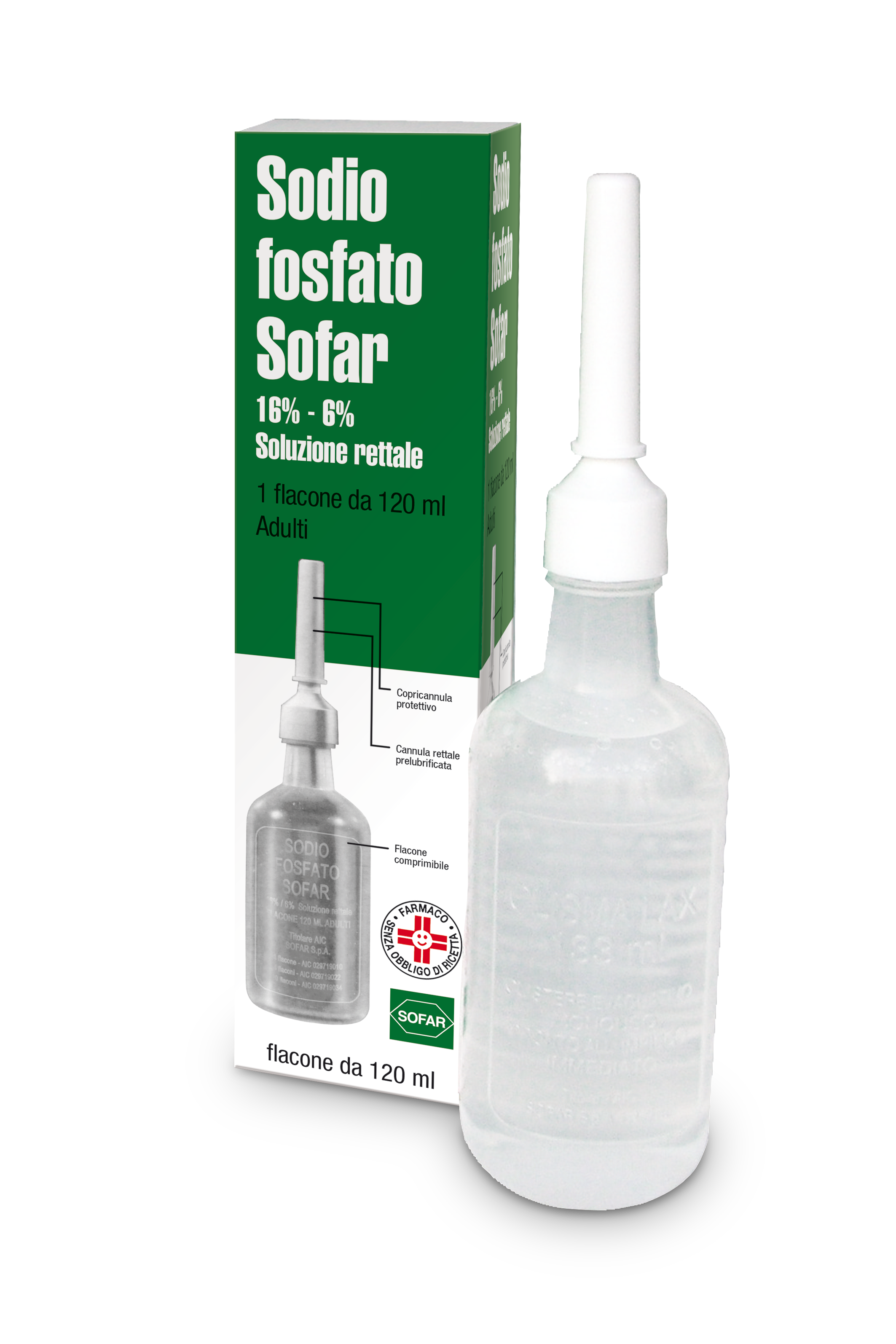 SODIO FOSFATO ALFA*RETT 120ML - farmacia187.it