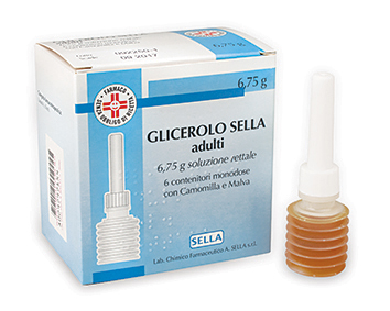 GLICEROLO SELLA*6CONT 6,75G - farmacia187.it