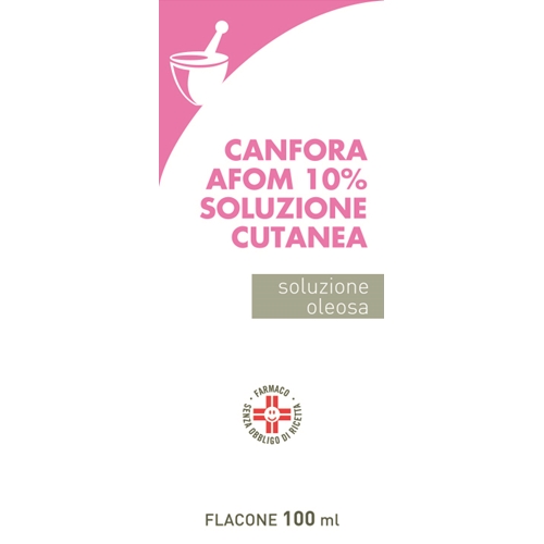 CANFORA AFOM*10% SOL OL 100ML - farmacia187.it