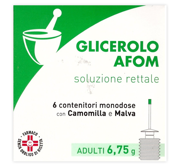 GLICEROLO AFOM*AD 6CONT 6,75G - farmacia187.it