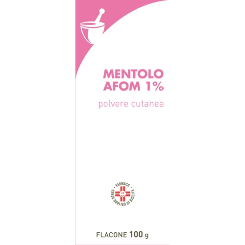 MENTOLO FARM*1% 100G POLV CUT - farmacia187.it