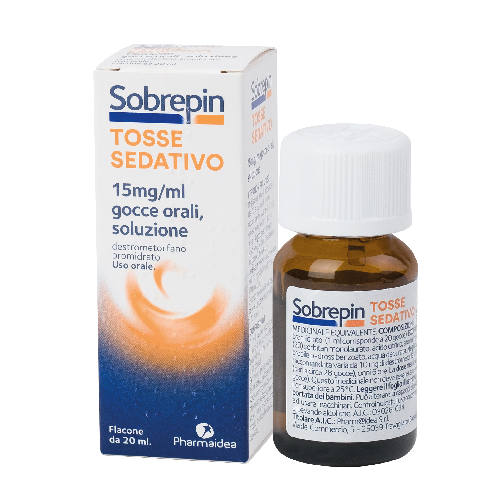 SOBREPIN TOSSE SEDATIVO*20ML - farmacia187.it