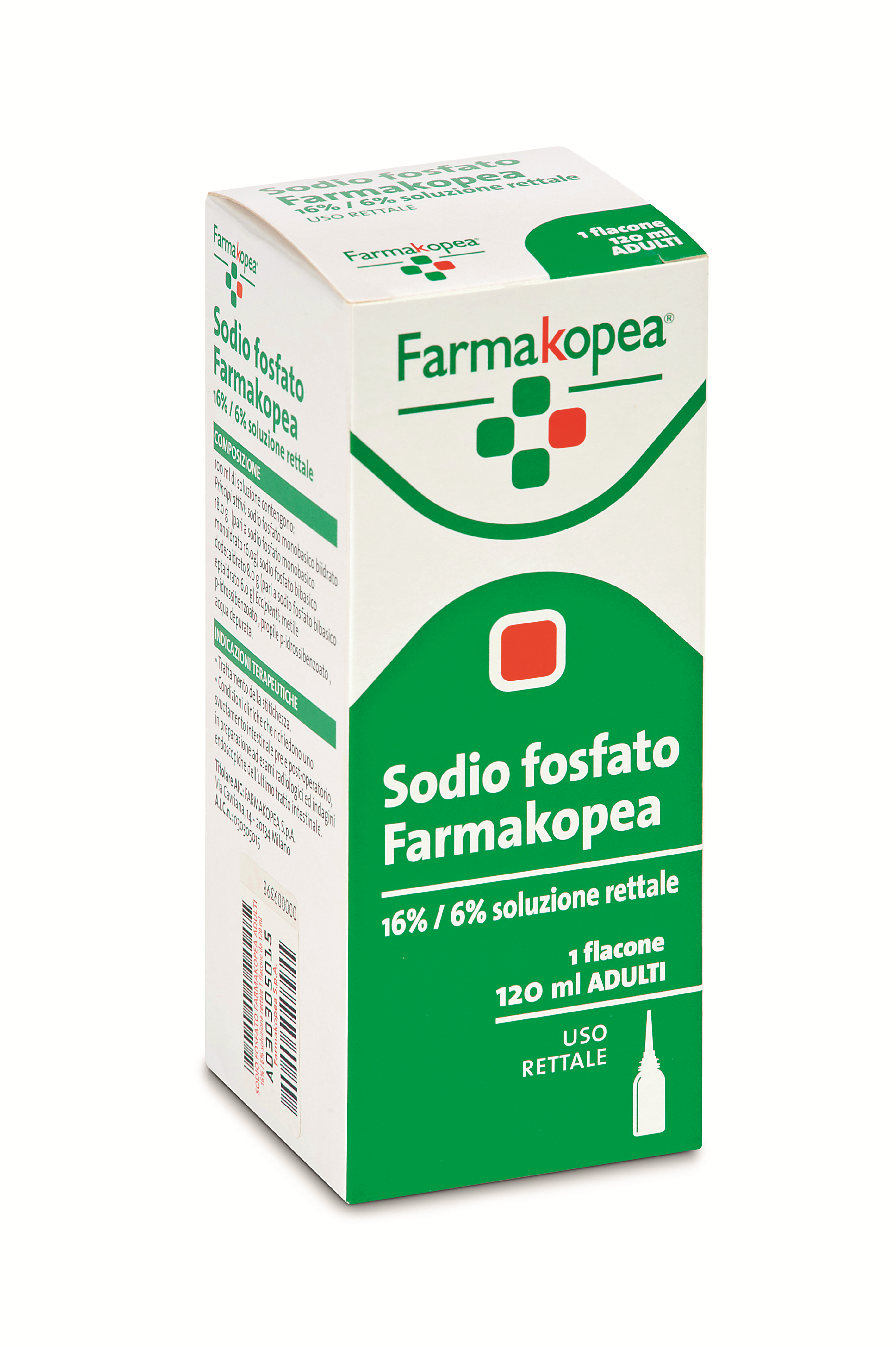 SODIO FOSFATO FA*RETT 120ML - farmacia187.it
