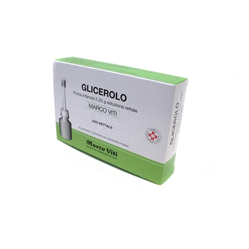 GLICEROLO MV*6MONODOSI 2,25G - farmacia187.it