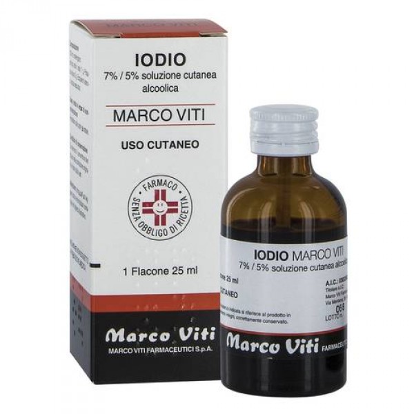 IODIO SOL ALCO I MV*25ML - farmacia187.it