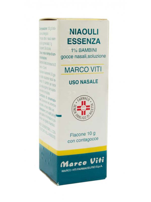 NIAOULI ESSENZA MV*1% GTT 10G - farmacia187.it